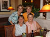 3 daughters and wife Ann